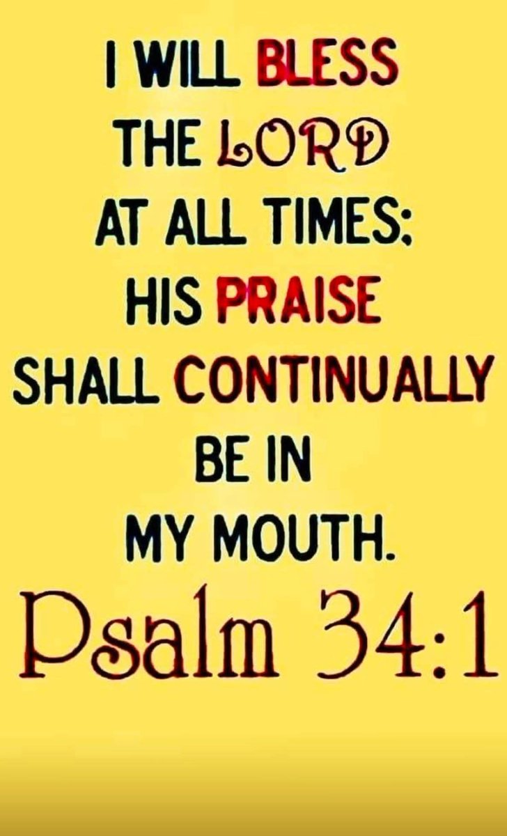 MbBingham's tweet image. Good morning everyone God bless you here's our Thursday morning inspiration with i will praise 👏 the lord Jesus at all time,how about you 

#praisethelord #Jesus  #Pleaseshare #WayOfLife #pastormobing