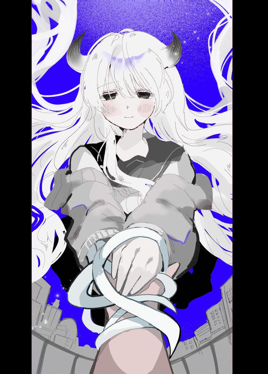 100日チャレンジ #IyowaGirlsDraw 22日目 異星ちゃん