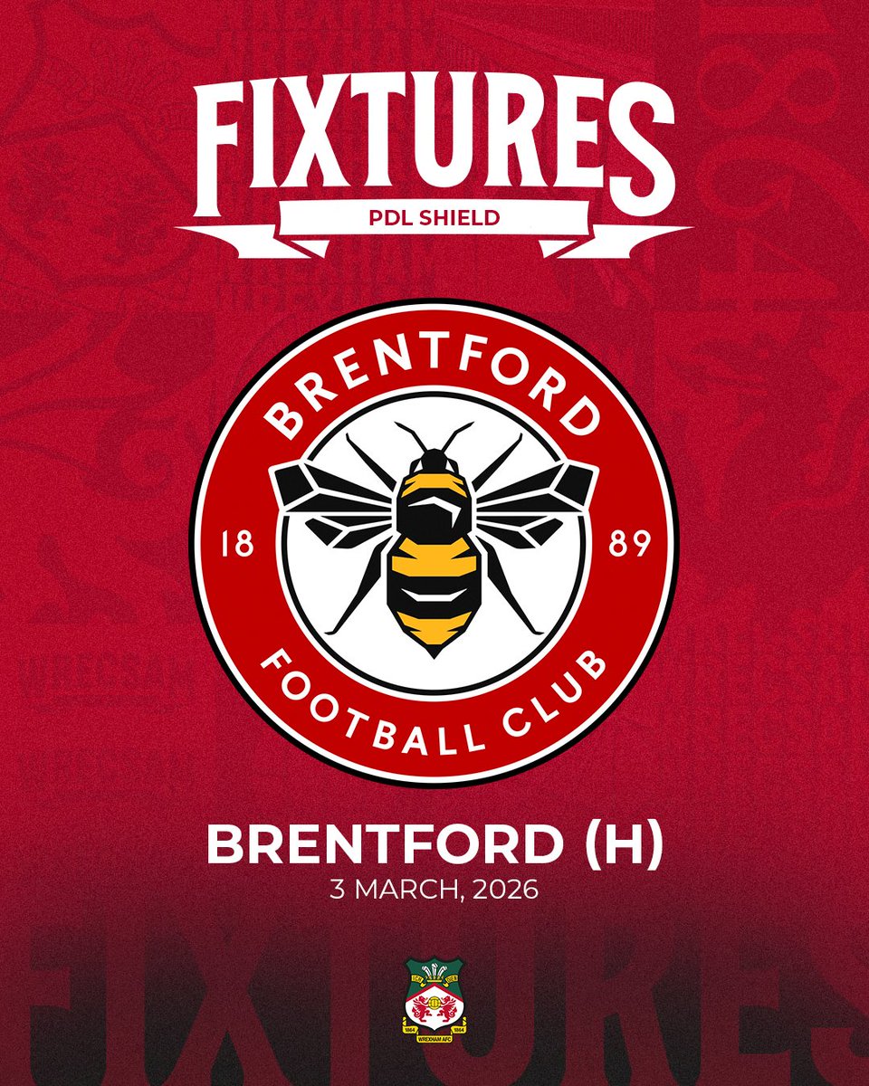 Our Under-17s will host <a href="/BrentfordFCPDP/">Brentford Academy</a> in the Semi-Final of the PDL Shield 🏆

The game will take place on Tuesday, March 3, and you can find more details below ⤵️

🔗 tinyurl.com/bdcnhmxm

🔴⚪ #WxmAFC