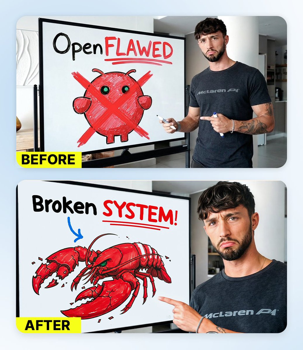Hey <a href="/liamottley_/">Liam Ottley</a>  redesigned one of your thumbnails just to show you my Thumbnail skills. I really like your content, and I’d genuinely love to help out with thumbnails on future videos. Let me know what you think?