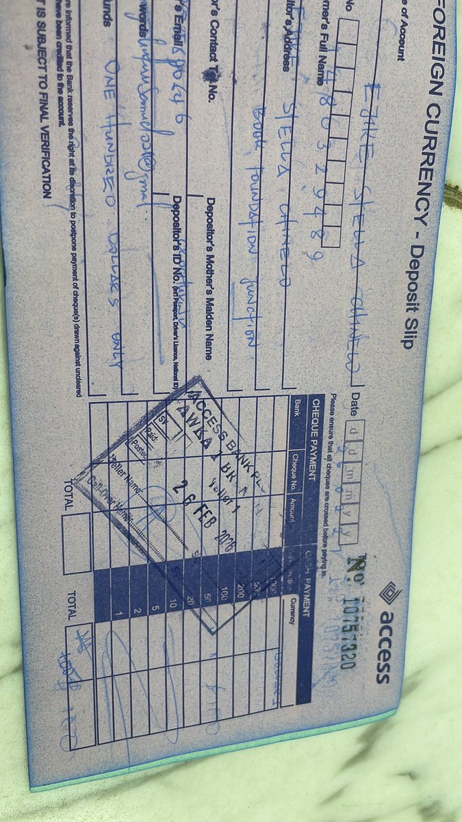Check the date 

Still your Dollar, and foreign currency vendor 🔥🔥🔥
Bulk&amp;Unit trade can come!!!!