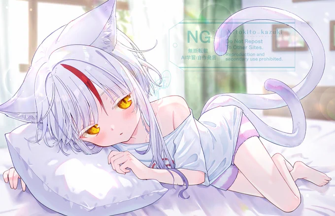 猫の日に描いていたイラスト