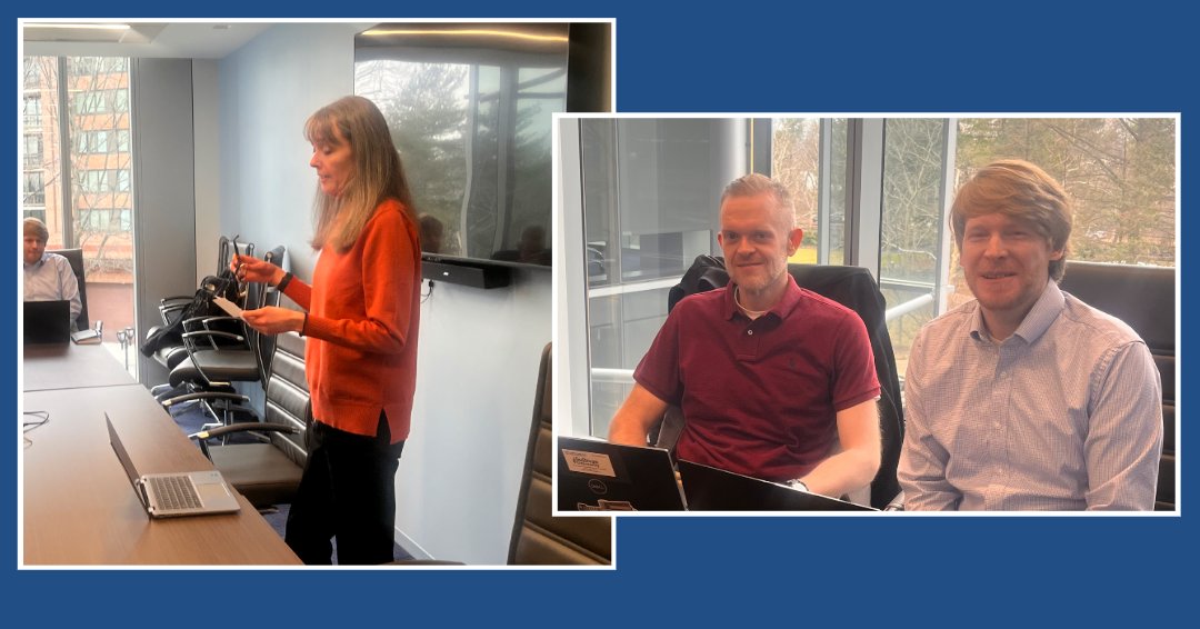 TheAJPE's tweet photo. Ed.-in-Chief Dr. Kristin Janke led the team through discussions on alignment w/ AACP's next Strategic Plan, promoting different research perspectives, AI &amp; publishing, and Ed. Board recruitment &amp; selection.

We're excited for what's to come for #PharmEd scholarship in 2026! (2/2) https://t.co/NrxBPpz4uq