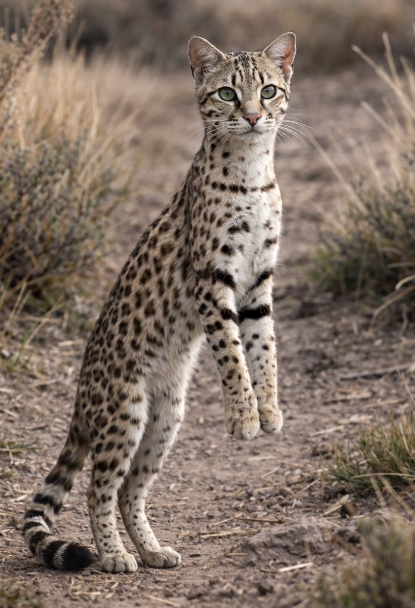 二本足で立つ猫、スィエアヤムイイ族の柄違いかもしれん