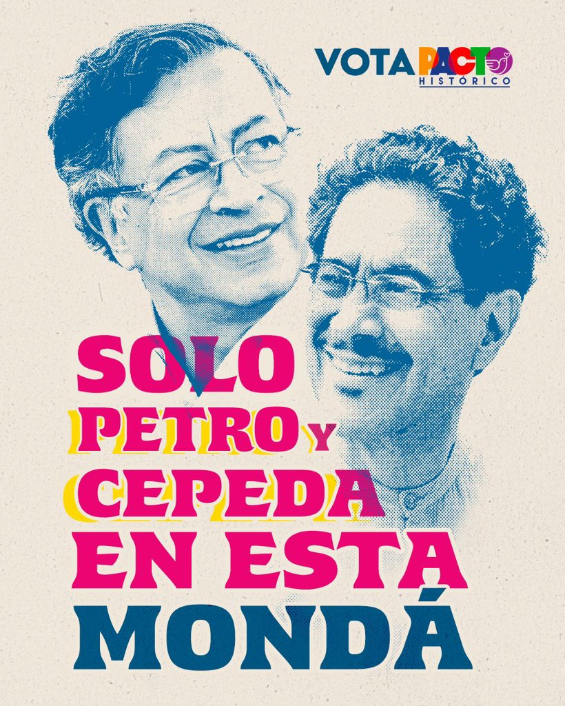 Somos la fuerza política más importante del país. Vamos por el triunfo! 🇨🇴