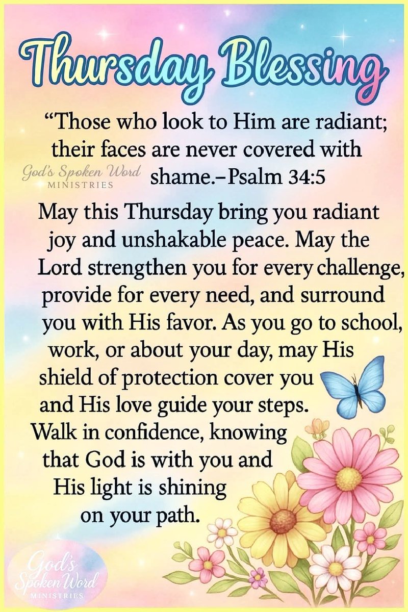 MbBingham's tweet photo. Good morning everyone God bless you here's our Thursday morning inspiration with thanking God and may he bring you joy, peace ✌️, blessings 🙌 🙏.
#thankgod #thankjesus #faithful #joy #peace #Pleaseshare #WayOfLife #pastormobing https://t.co/OwcsXowq3O