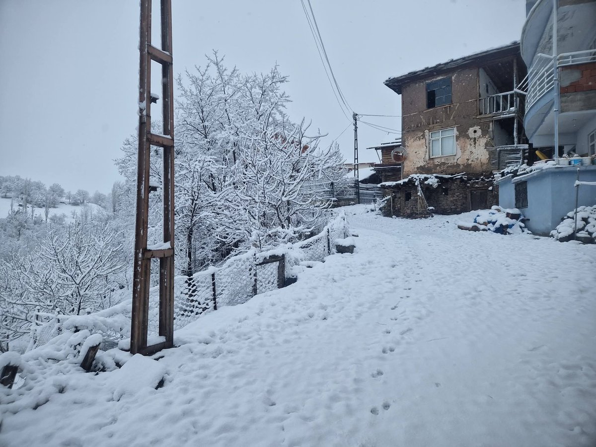 Bizim buralar böyle işte. 
Mutlu akşamlar dostlar ❄