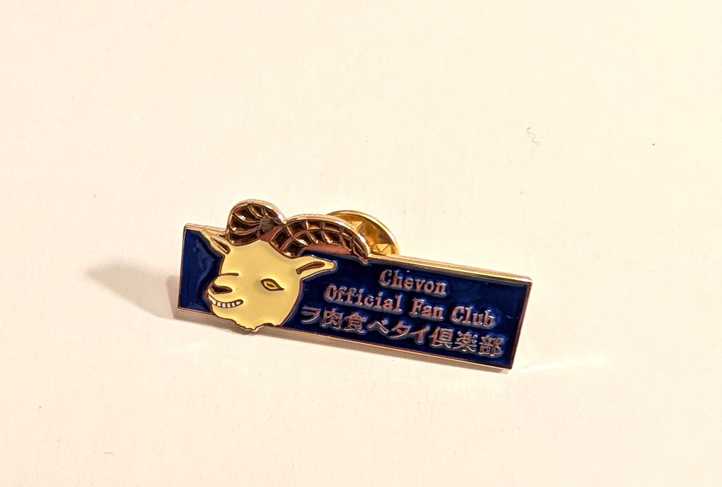 お家ついたら、ピンバッジきてくれてた😆 嬉しすぎる！ 今日はほんと