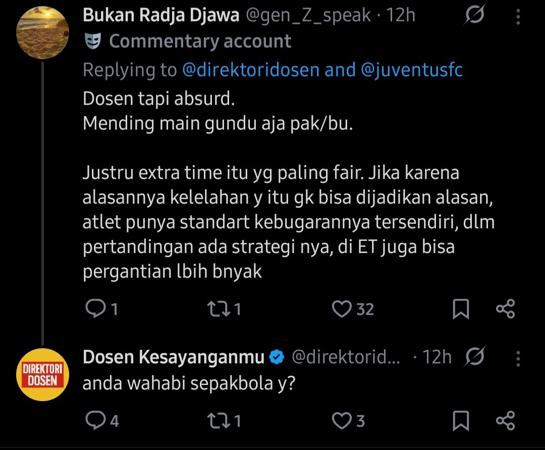 DjoniKalwarang's tweet photo. @direktoridosen standar ganda. tidak mau dilabeli, maunya melabeli 😂

sepertinya memang lebih cocok bahas pendidikan saja 😁 https://t.co/y5kpDMvdT7