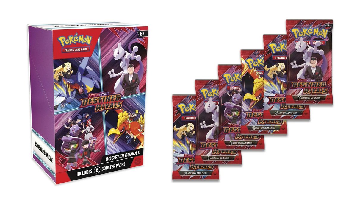 PokemonDealsTCG's tweet photo. Destined Rivals Booster Bundle with Walmart+ Early Access Starts at 7AM PT / 10AM ET

Destined Rivals Booster Bundle
https://t.co/04y1ptu6v0

Regular Membership (Required)
https://t.co/rJyYyeqQPr
Student Membership
https://t.co/c5IhTq9hsp

We'll post again when the drop goes live! Queue expected. Prices will update at 7AM PT

#Pokemon #PokemonTCG #AD