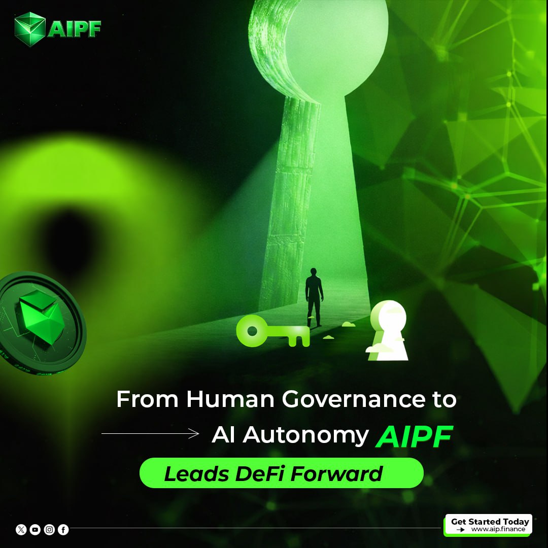 🔑 The key to autonomous finance is here and AIPF holds it 🚀 Human ...