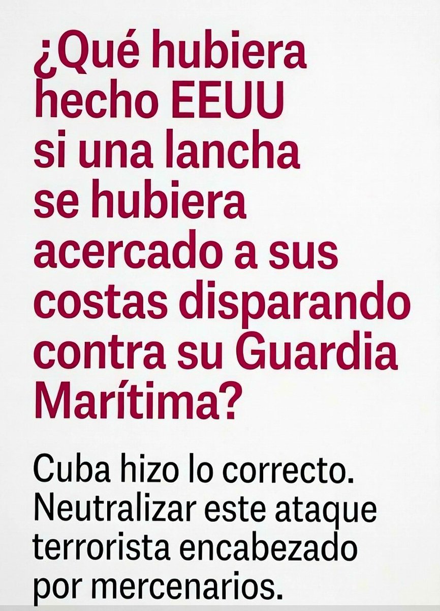 ¡#Cuba hizo lo correcto!