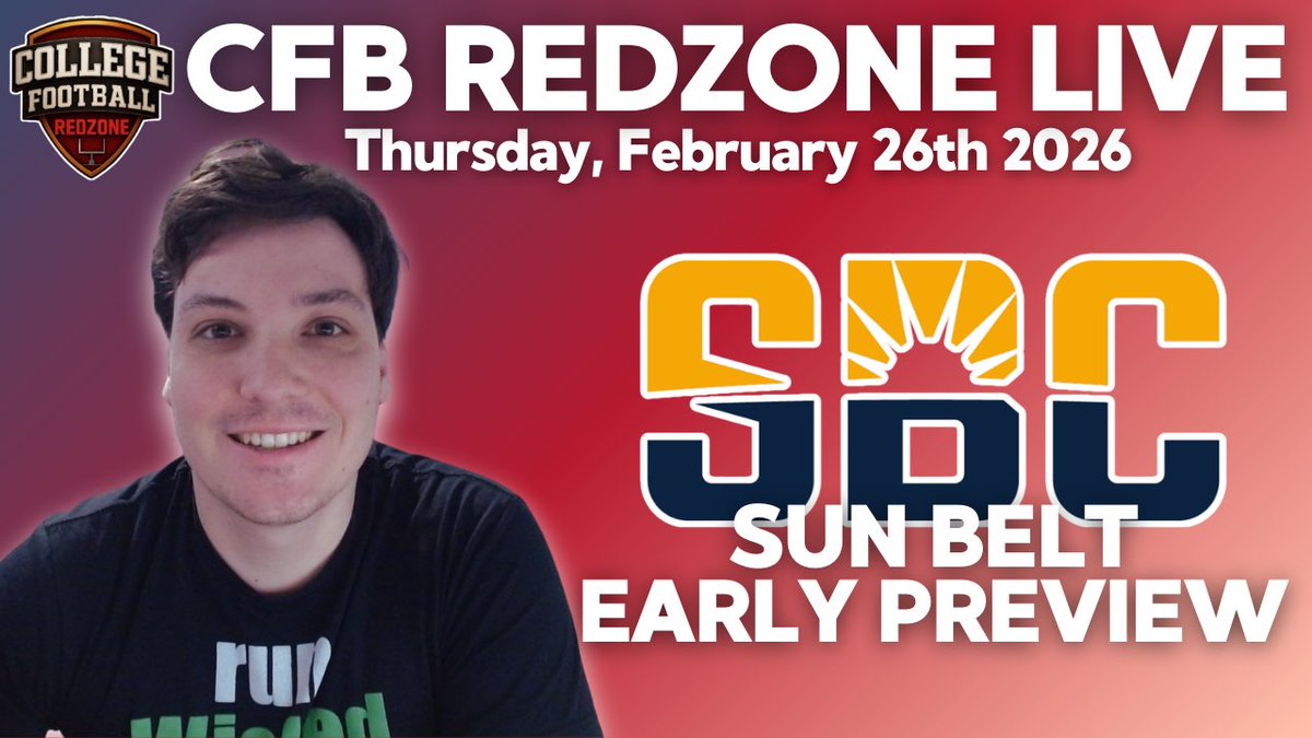 I’m proud to say that we start diving into each conference for Pre-Spring Previews starting TONIGHT at 8pm EST with the Fun Belt!

📺 8pm EST
🎥 YouTube, Twitch, and Twitter