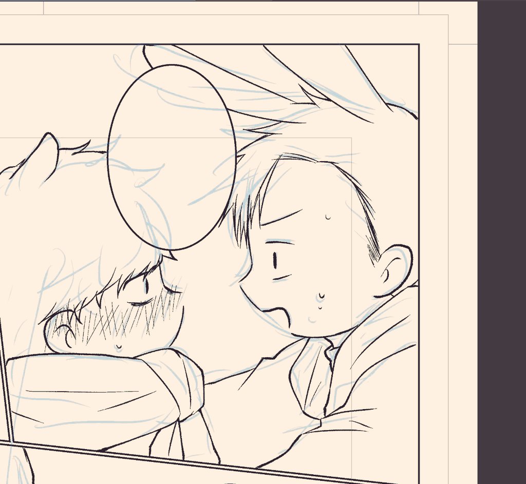 ちゃんと原稿してるよ 