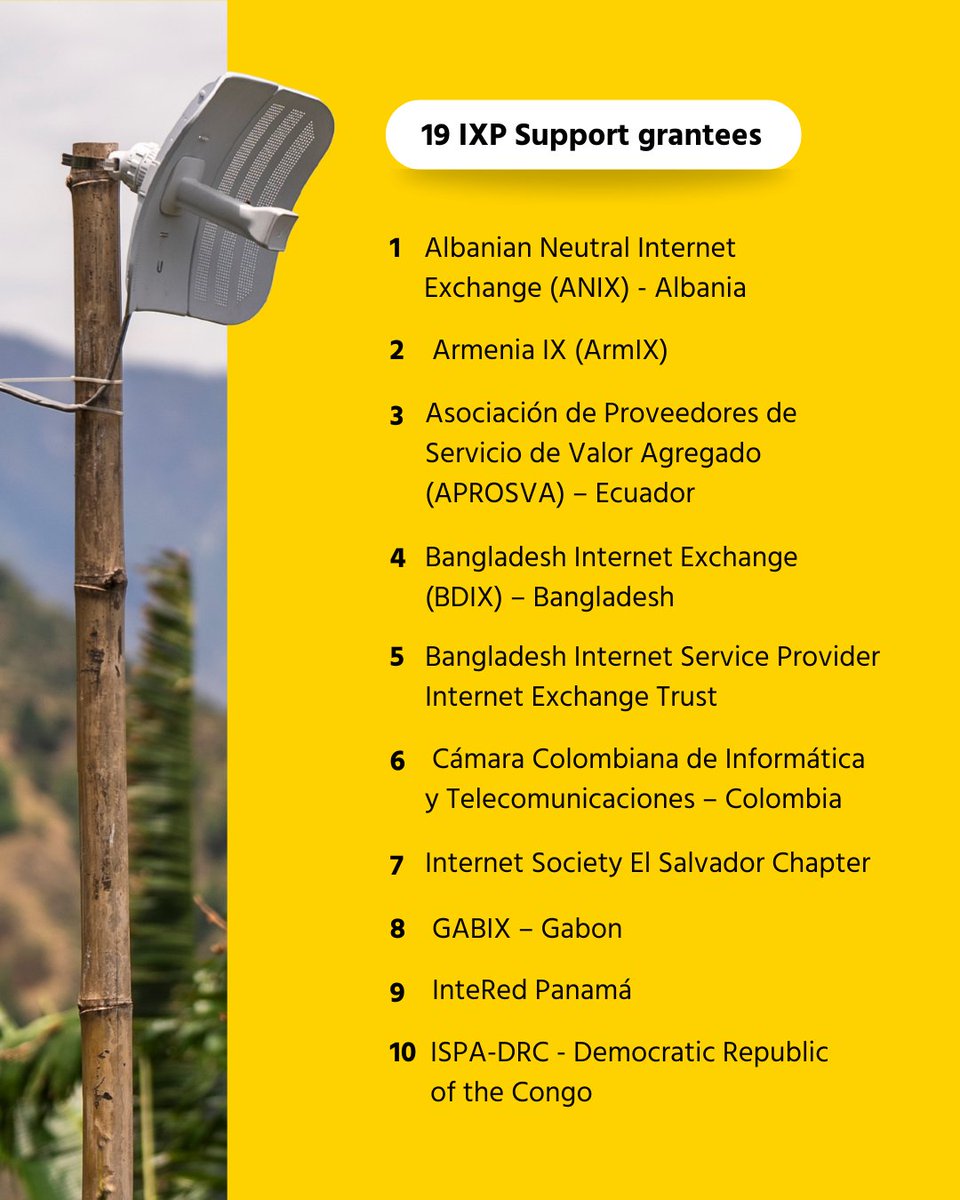 Internet Society Foundation tweet media