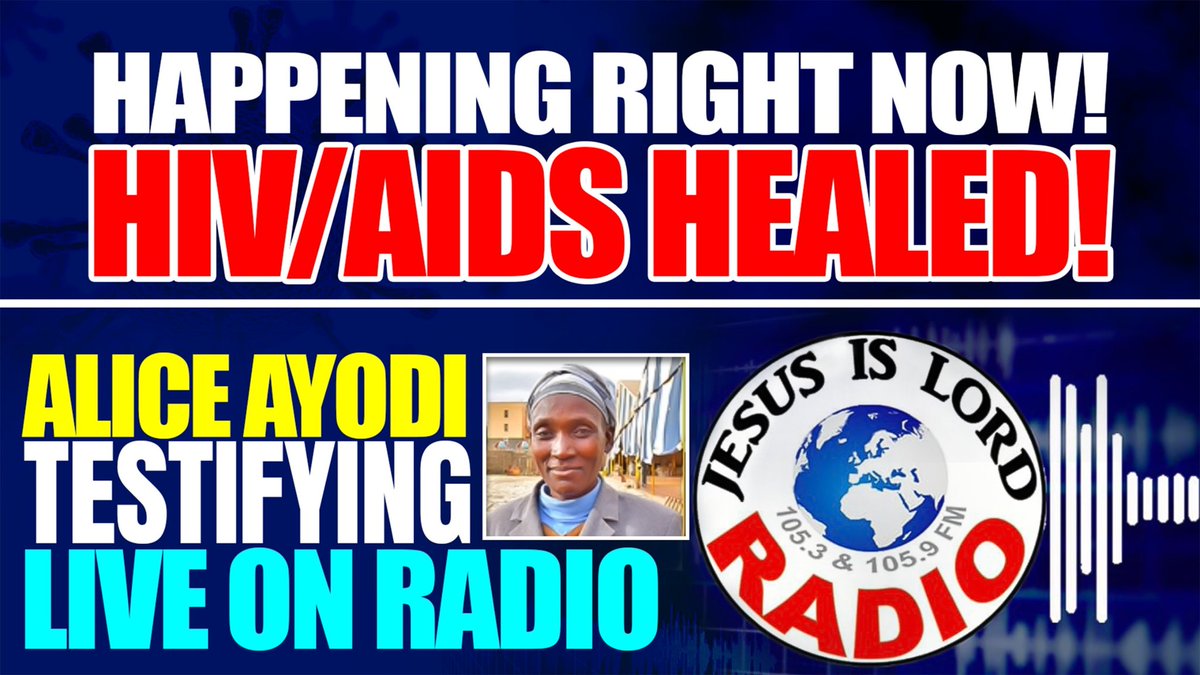 DennisOduor13's tweet photo. Alice Ayodi testifies live on https://t.co/I1dtdNYmq7 that 
#ChristJesusCuresHIV https://t.co/cBWkoKmsyN
