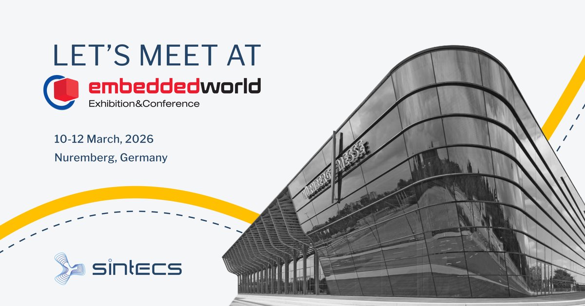 Sintecsbv's tweet photo. We’re heading to Embedded World 2026 in Nuremberg (Mar 10–12). Want to meet? Connect with Hans Klos, Sander Speek &amp; Pavel Yankovich.

More: https://t.co/3u4un9Ju2S

#EmbeddedWorld2026 #EmbeddedWorld #PCBDesign #ElectronicsEngineering #SintecsTeam https://t.co/iNSvfZmMJk