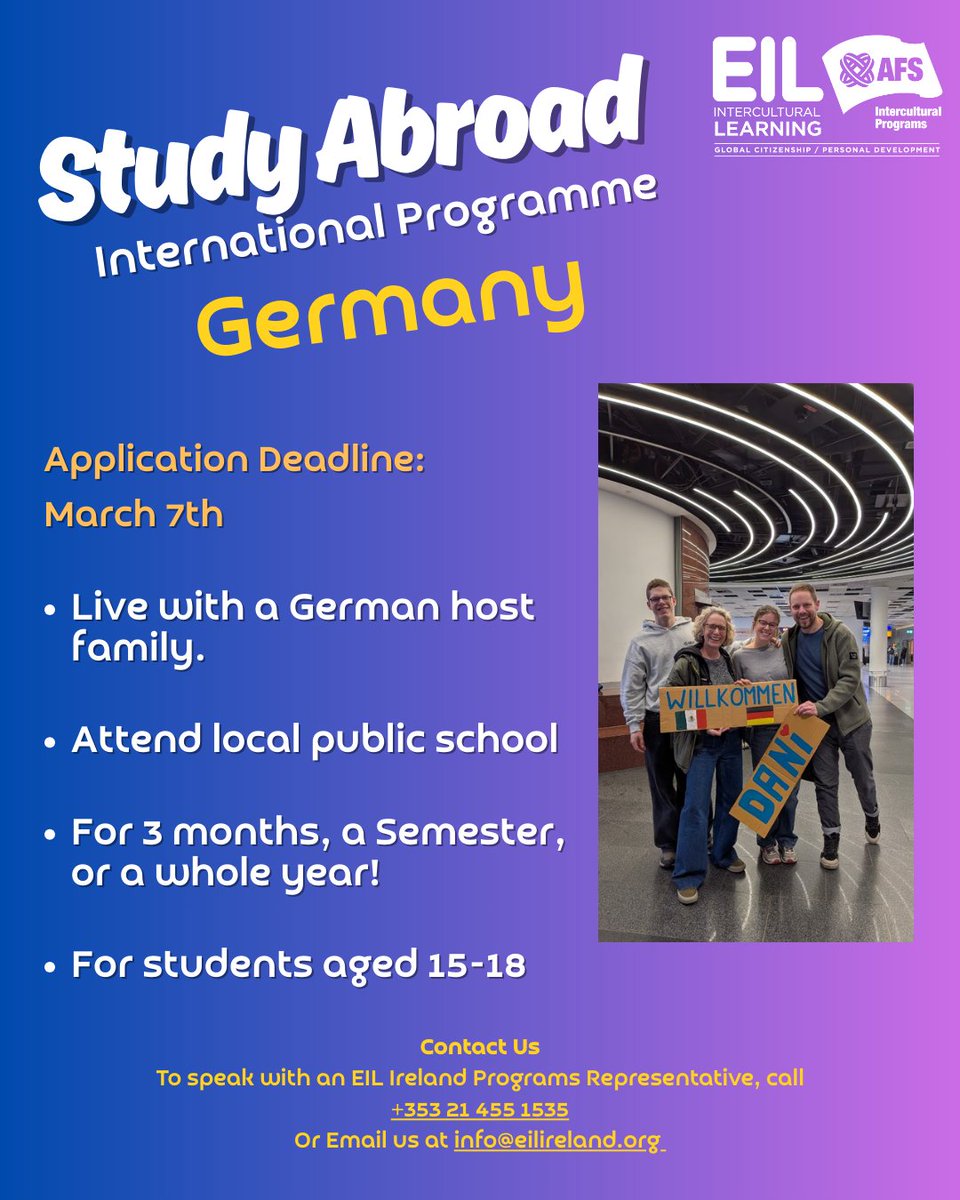 EIL / AFS Ireland tweet media