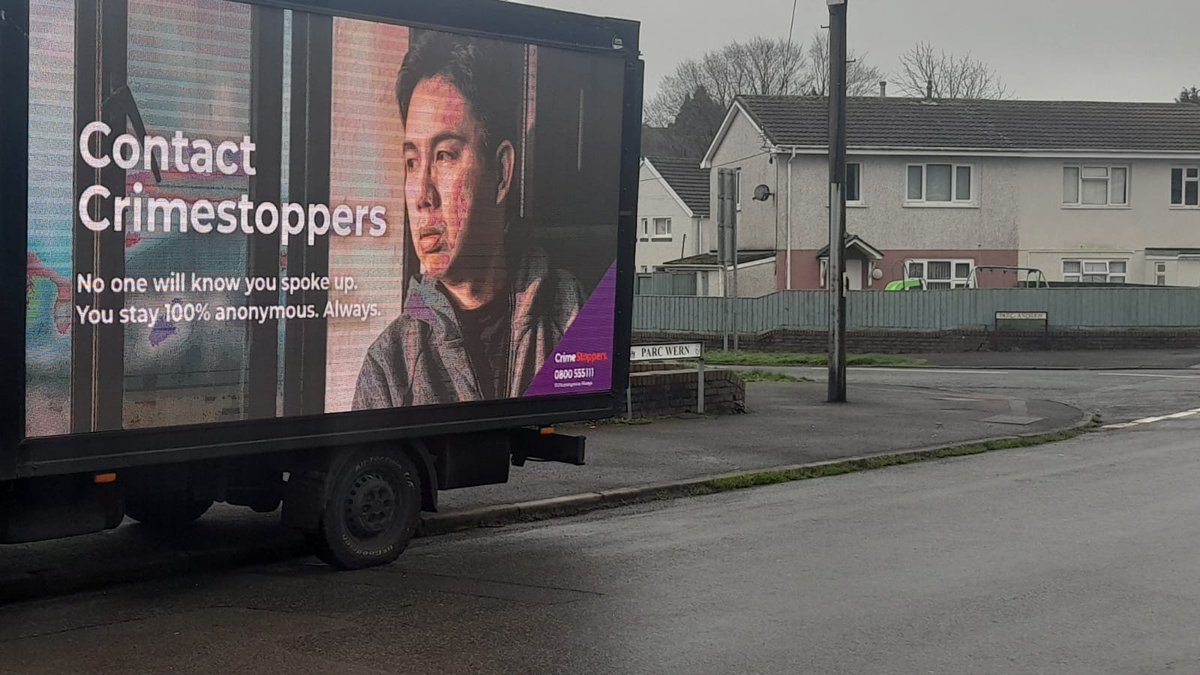 Crimestoppers Wales tweet media