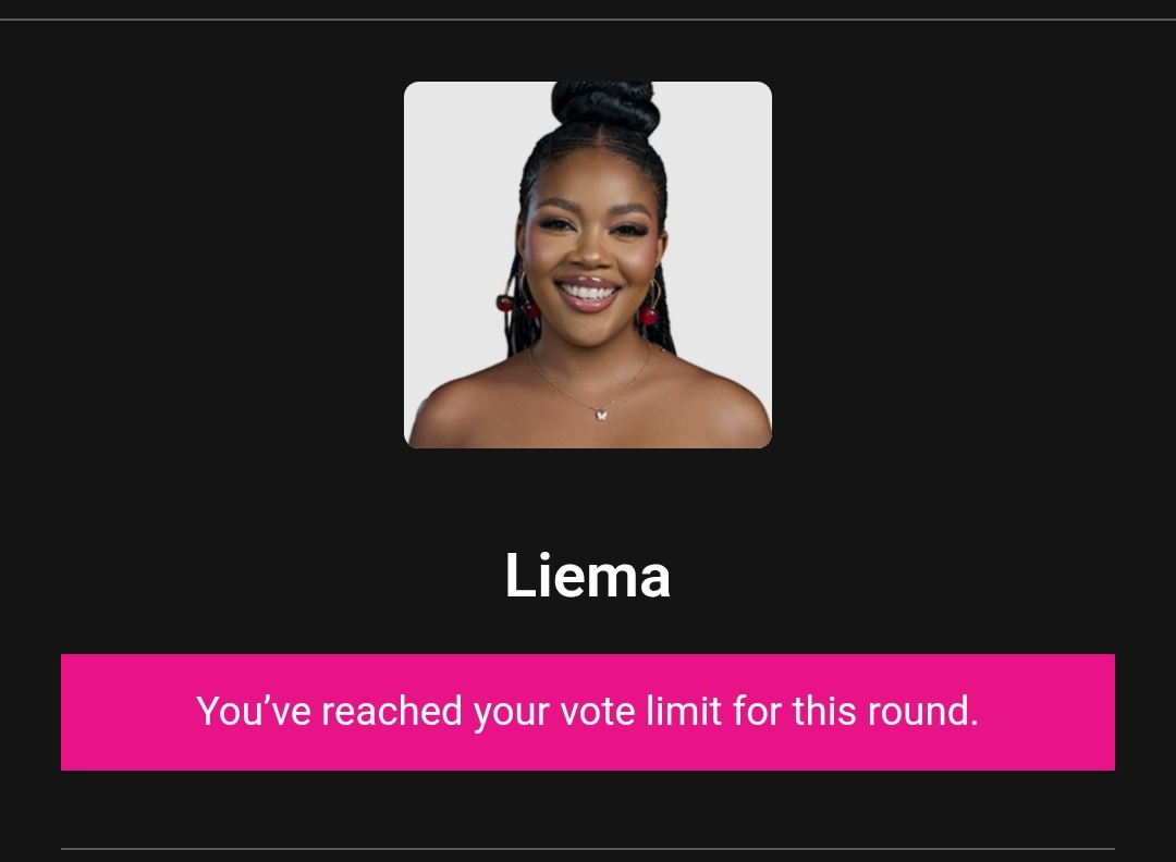 Ronin2_0's tweet photo. @BBMzansi #LiemaPantsi #BigBrotherMzansi we are inside wena Liema https://t.co/x3SjyRmGPZ