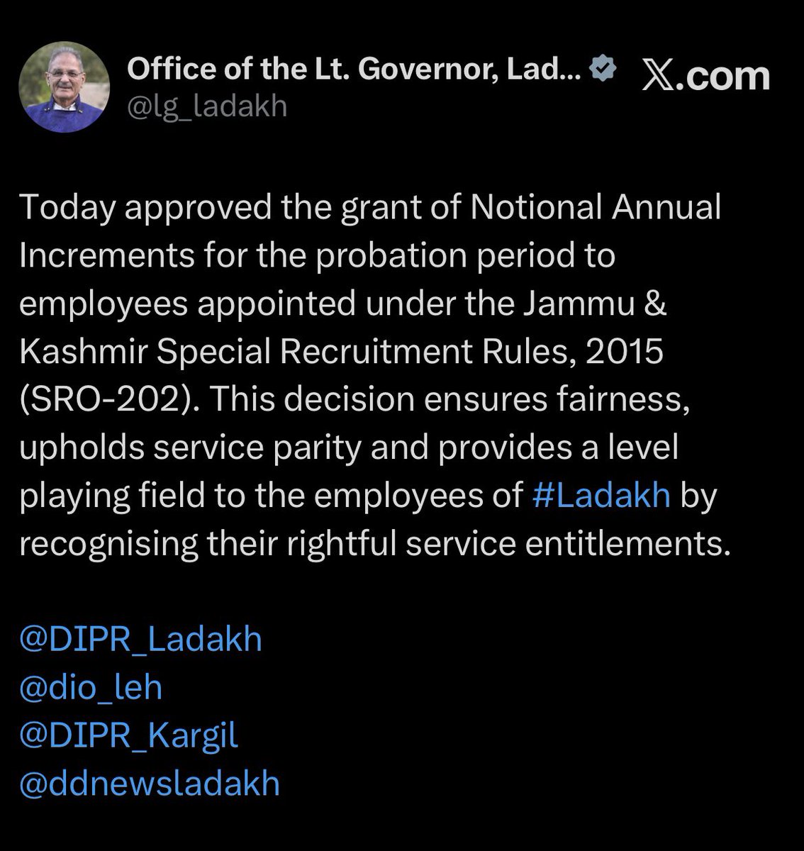 J&K SRO-202 (SO-194) Employees tweet media