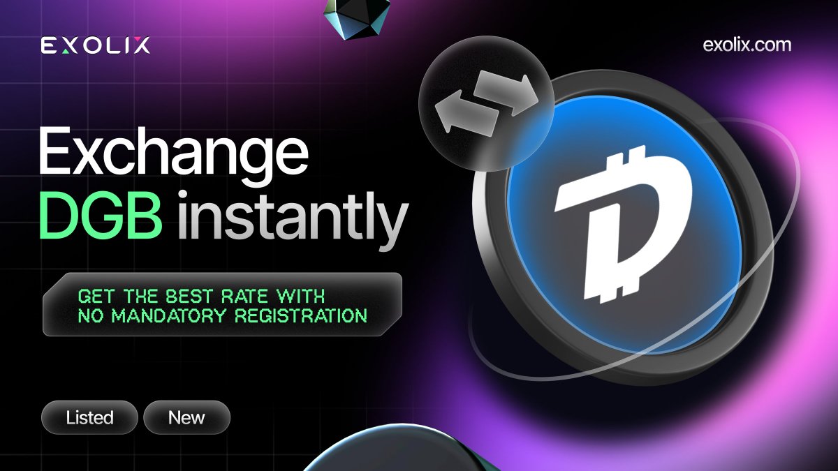 We've integrated the <a href="/DigiByteCoin/">DigiByte</a> network and listed their native coin $DGB🔥

DigiByte is a highly decentralized UTXO blockchain with 5 mining algorithms for enhanced security, faster 15-sec blocks &amp; near-zero fees🚀

Swap for $DGB right now and experience the difference!