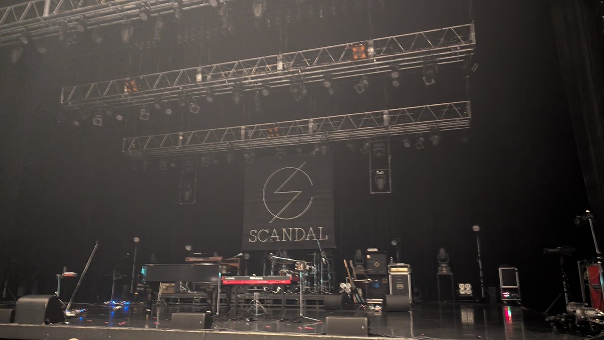 やっぱりSCANDALのライブは最高でした🥹 SCANDAL=自分が生きられてる