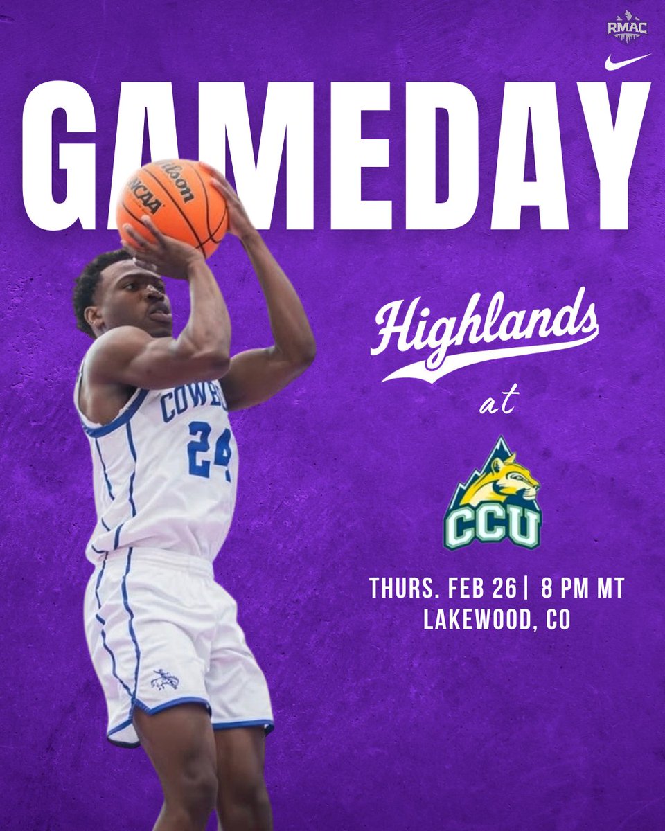 NMHU_Basketball's tweet photo. It's Gameday! #ThisisHighlands https://t.co/yfAODX5Dht
