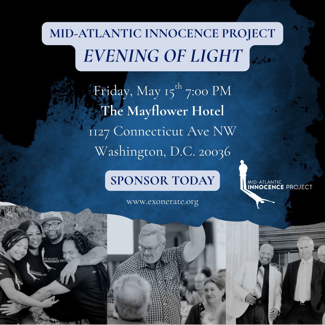 Mid-Atlantic Innocence Project tweet media