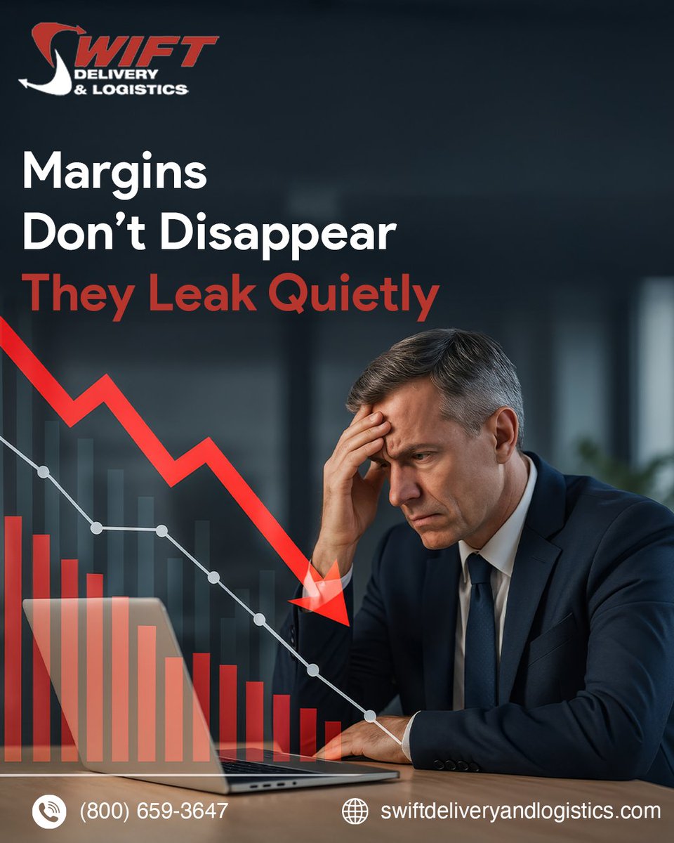 SwiftDL's tweet photo. Margins don’t collapse.
They erode through small inefficiencies.
That’s why structured operations matter.

#SwiftDelivery #BusinessOperations https://t.co/3qJmn0CXkx