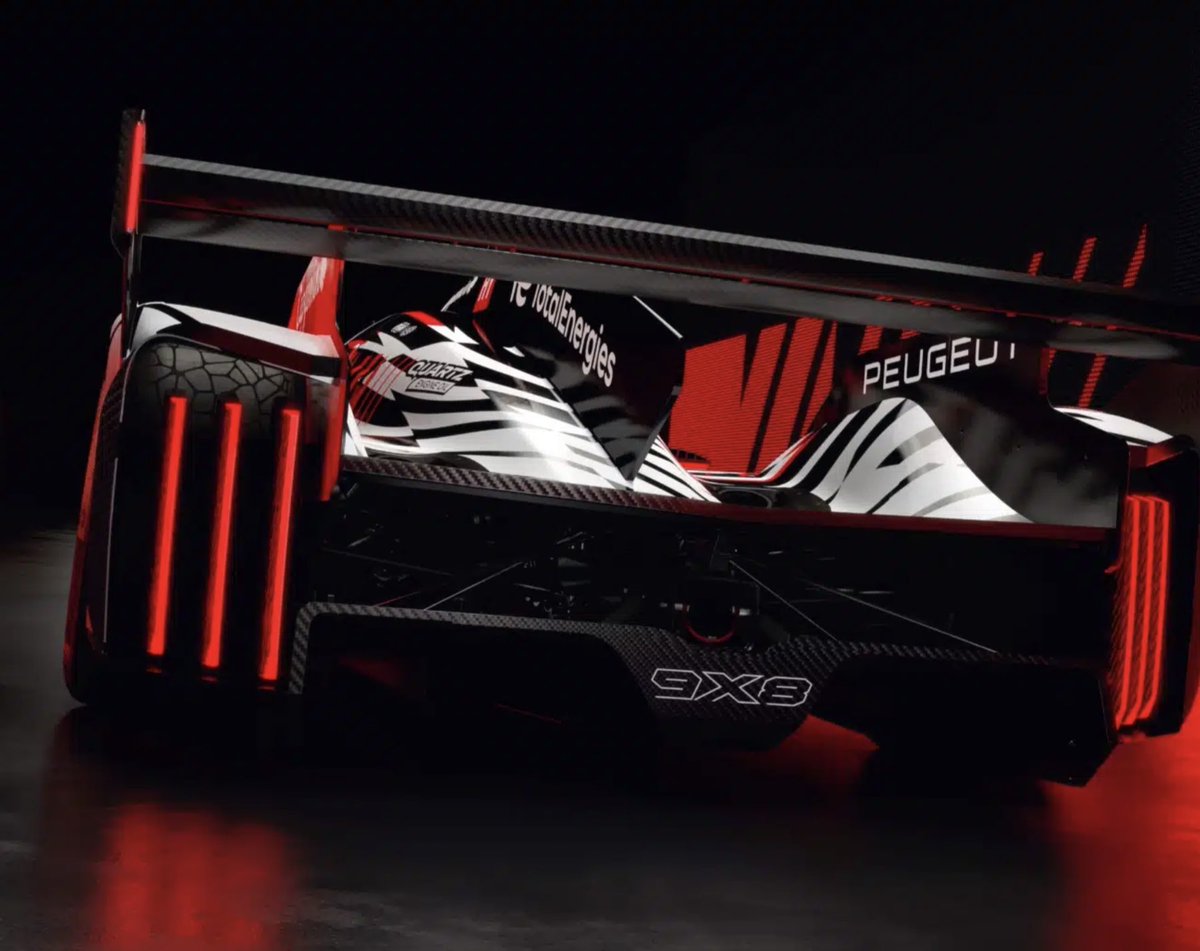 TearOffFR's tweet photo. 🚨 OFFICIEL ! 

Peugeot dévoile les couleurs de sa 9x8 pour la saison 2026 de WEC 🙌

Des couleurs qui rendent hommage aux modèles GTi de la marque au lion 🦁

#WEC https://t.co/gTQQduGt22