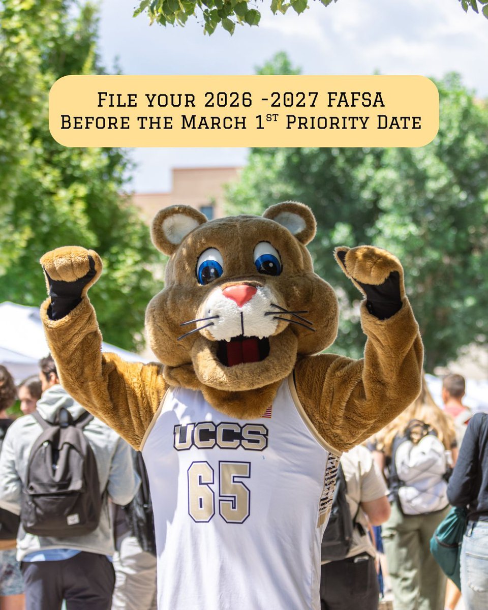 UCCS Financial Aid tweet media