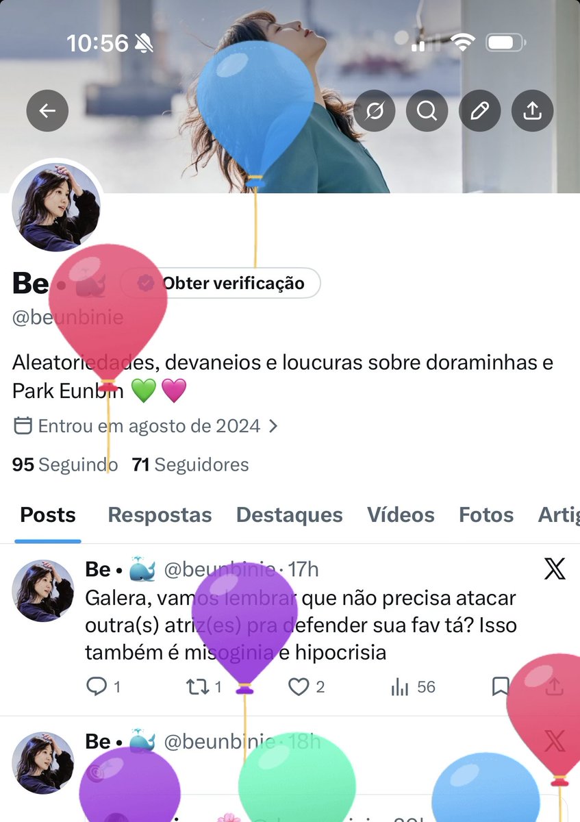 Sobe os balões porque hoje é meu dia 🎉🫰🏻