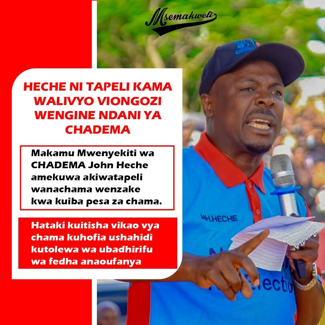 MTETEZI WA CHADEMA tweet media