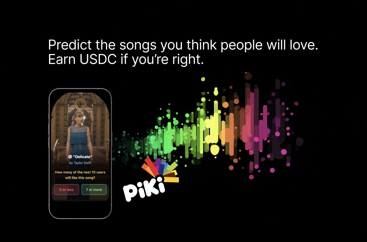 Music curators have been shaping music culture for decades.

But there's never been a direct way for you to earn for your music taste.

On Piki you can.
