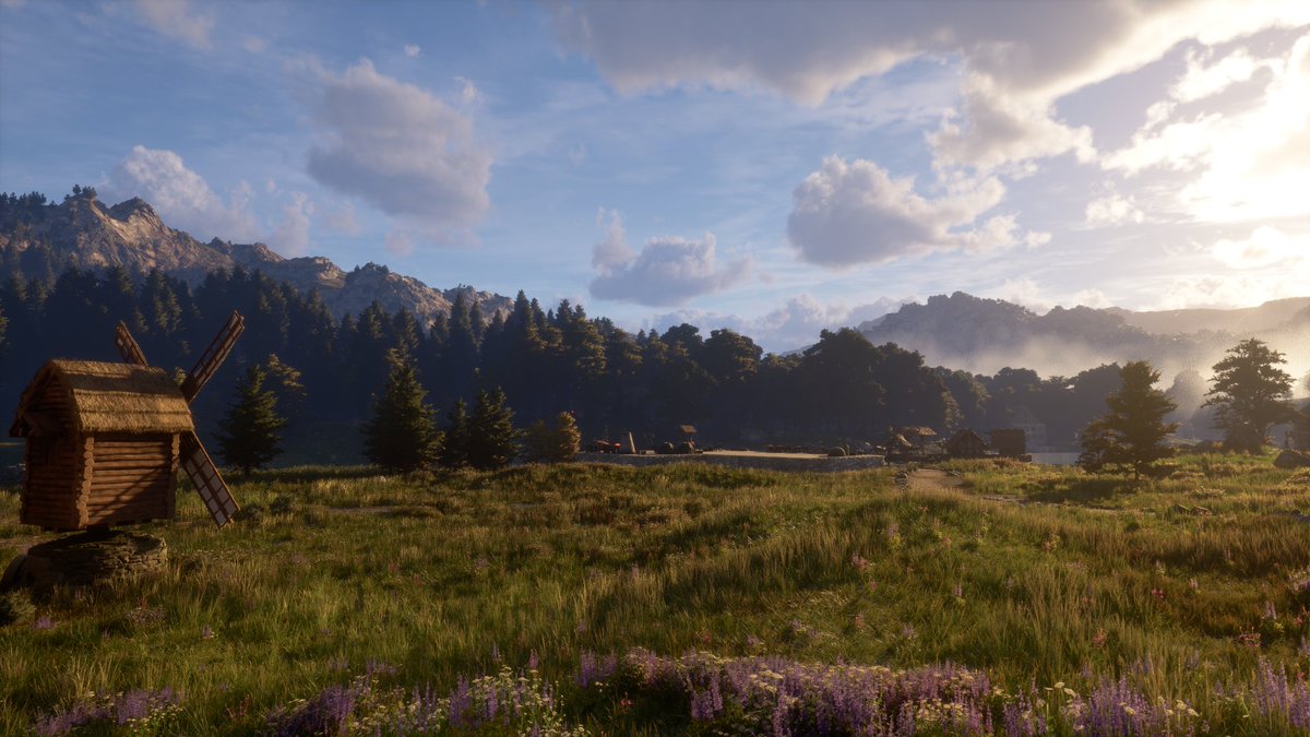 PlayPaxDei's tweet image. Ease into the week with a few relaxing views from Pax Dei. A calm start before the week picks up.
#PaxDei #MondayMood #GameVibes #MMO #VirtualLandscapes
