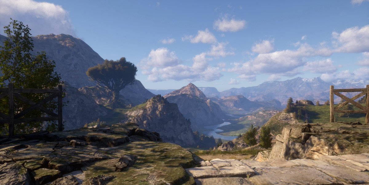 PlayPaxDei's tweet image. Ease into the week with a few relaxing views from Pax Dei. A calm start before the week picks up.
#PaxDei #MondayMood #GameVibes #MMO #VirtualLandscapes