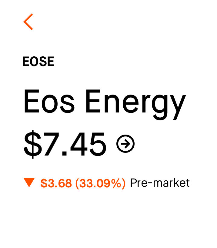 mrfundman's tweet photo. Calming down bro that sold $TSLA for $EOSE https://t.co/nOIssxRmFP