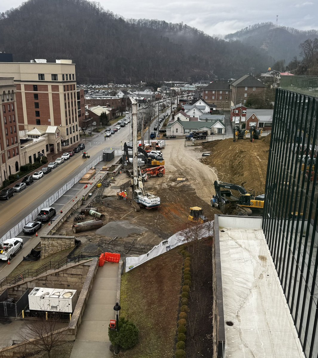 The <a href="/upikebears/">UPIKE 🐻</a> Dental School is coming alive! #construction #movingdirt