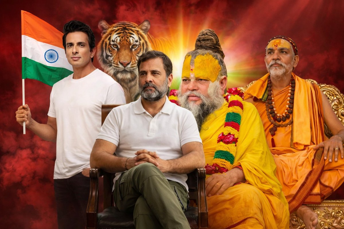 gandhij_is_back's tweet image. @RahulGandhi जी, @RadhaKeliKunj
जी और @SonuSood जी,
आज @jyotirmathah शंकराचार्य जी
 न्याय की गुहार लगा रहे हैं,
यह सिर्फ एक व्यक्ति की नहीं, न्याय, धर्म और संविधान की गरिमा की लड़ाई है
आप बताइए —
Yes या No?
#शंकराचार्य 
#Sanatan
#ModiWithTerrorists
#INDvsZIM
#UBSEuphoriaBegins