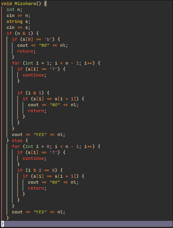mkdir_autisim's tweet photo. https://t.co/fwgqokj83N
Quite a good greedy intuition problem, cf div2b are some times really good.

my solution: https://t.co/epu8VrKF56