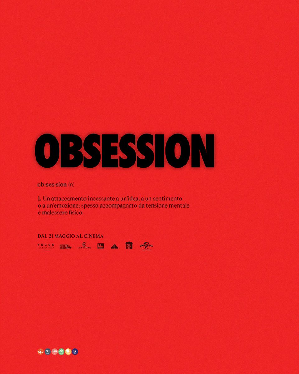 Una nuova definizione dell’horror. 
#ObsessionIlFilm dal 21 maggio al cinema.