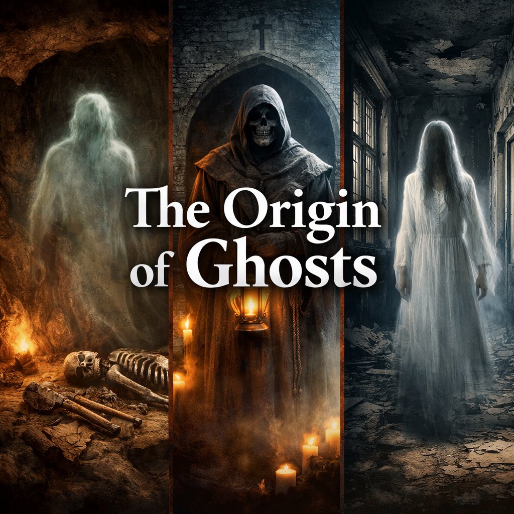 whatgoesbumppod's tweet photo. New Podcast Episode Out Now!! 

The Origin of Ghosts 

Lets start from the beginning and look at the true story on where the belief of the afterlife started 

On Spotify, Apple Podcasts and everywhere you listen to podcasts. 
(Link in comments) https://t.co/aTvl9JqEL2