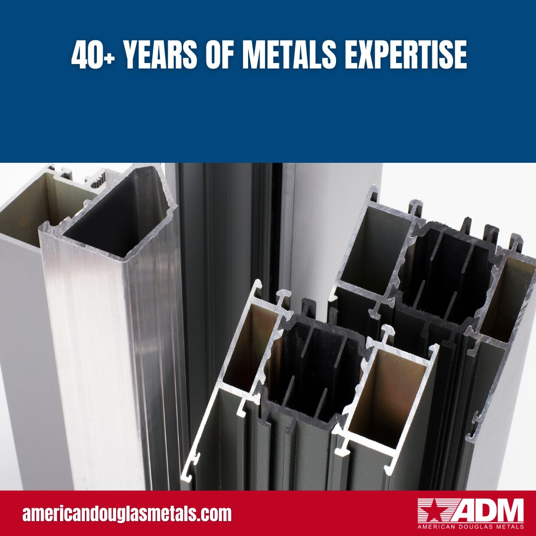 ADMetals's tweet photo. 40+ YEARS OF METALS EXPERTISE

ADM is a third-generation, family-operated metals partner serving over 1,000 clients with full-service distribution and fabrication.

Get in touch: https://t.co/Liu9HmFcHU

#AmericanDouglasMetals #ADM #MetalSupplyPartner #USManufacturing #B2BMetals https://t.co/u2RqUw3RUq