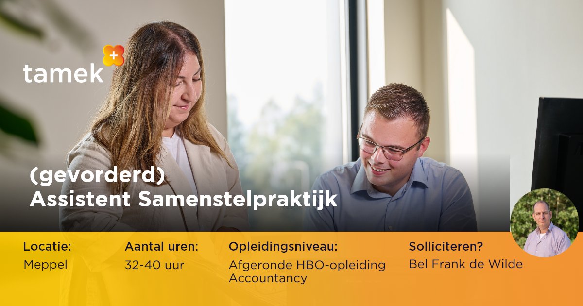 Tamek Accountants & Belastingadviseurs tweet media