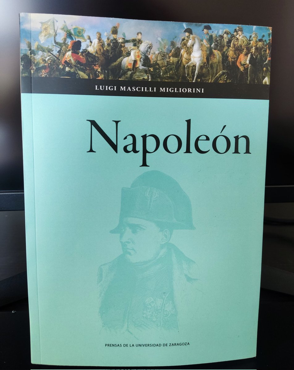 Qué gran sorpresa me encuentro en el buzón de parte de <a href="/PrensasUnizar/">Prensas Unizar</a> 

Un clásico del gran especialista italiano en la época napoleónica. El Napoleón de Mascilli Migliorini ya en castellano gracias a PUZ 👏🏻
