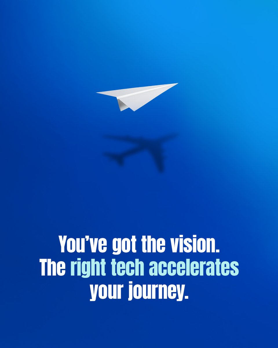 RebootInc's tweet photo. You’ve got the vision. The right tech accelerates the journey.
Technology turns ideas into action by streamlining operations and connecting teams.

Don’t wait for change—build it.
Visit us: https://t.co/1myb3WQFmK

#TechAcceleration #BusinessVision #RebootInc https://t.co/zwnFquRyMJ