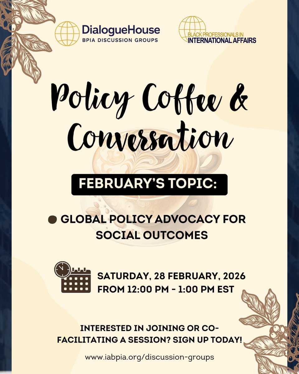 Black Professionals in International Affairs-BPIA tweet media