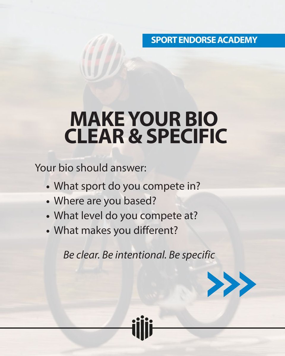 Sport_Endorse's tweet photo. Brands won't chase you for missing info... they'll just move on to the next athlete. 

Are you making it easy for them to choose you?

#SportEndorseAcademy #AthleteEducation #BrandDeals #SportEndorse https://t.co/13T7WXzLEk