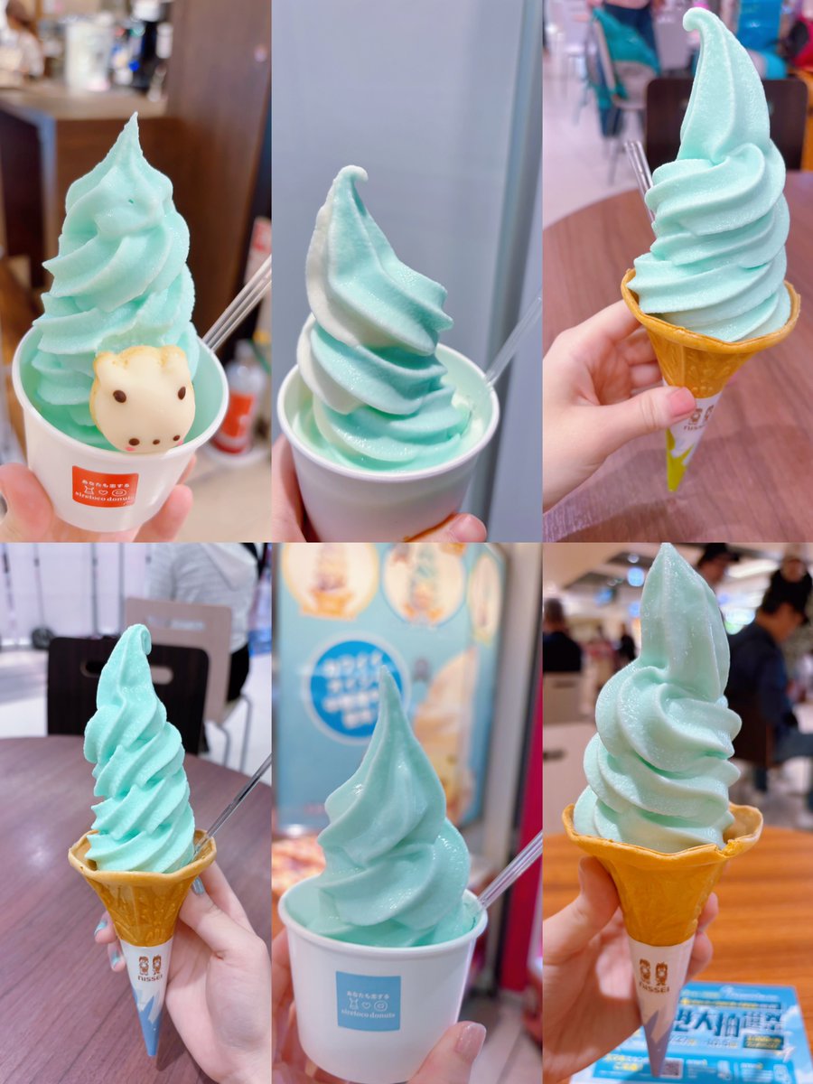 saito_koharu_'s tweet photo. 北海道に来る人は新千歳空港でsiretoco sky sweetsさんのソフトクリームを食べてください！この世のソフトクリームの中で1番美味しいです！！！ https://t.co/Gt3vWopDW6